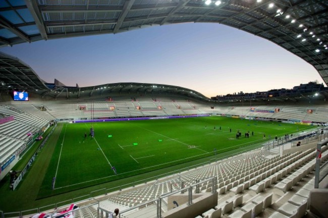 The Stade Jean Bouin before tonight's game