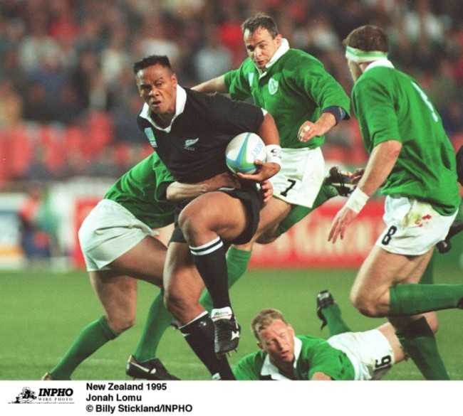 Jonah Lomu New Zealand 1995