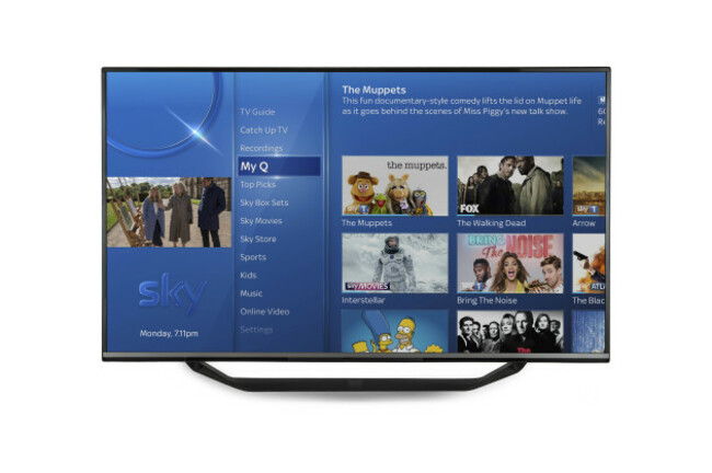 Sky Q - My Q - In TV