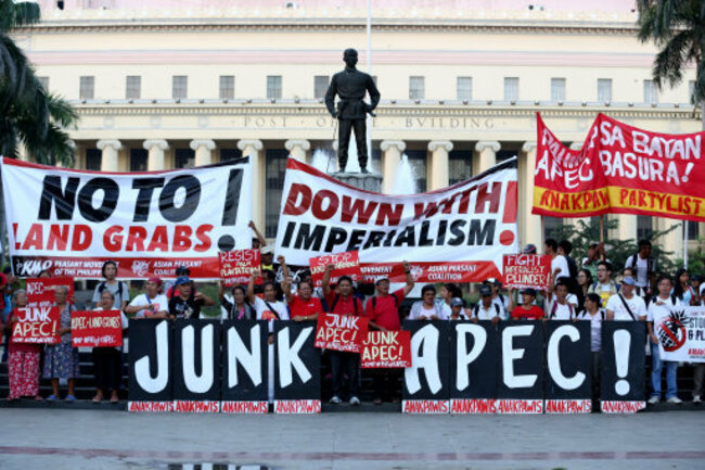 Philippines APEC Protest