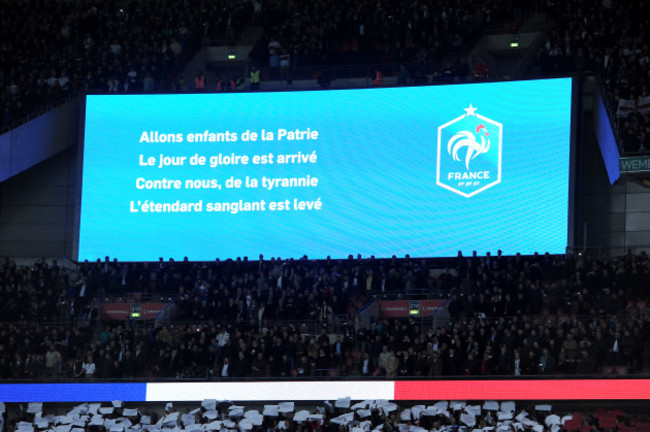 England v France - International Friendly - Wembley Stadium