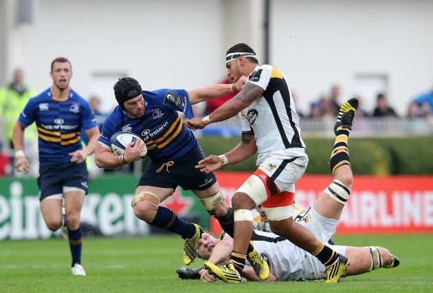 Sean O'Brien with Nathan Hughes and Joe Launchbury