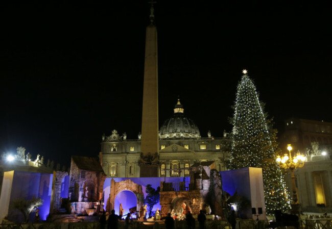 Vatican Christimas Tree