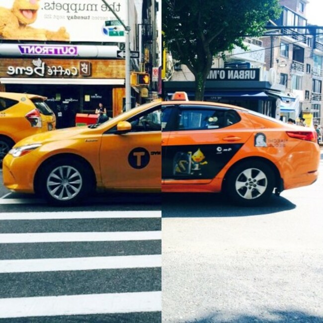 LISEOK ✖️ SHINDANBI on Instagram: NYC Yellow Cab