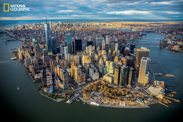 City in the sky - check out these incredible photos of Manhattan from above