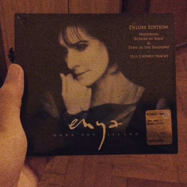 Dopo sette anni finalmente sei qui. #Enya #darkskyisland #newalbum #finally #happyEnyaDay #20thnovember #8thalbum