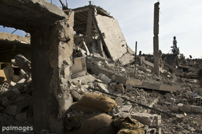 Mideast Syria Inside Kobani