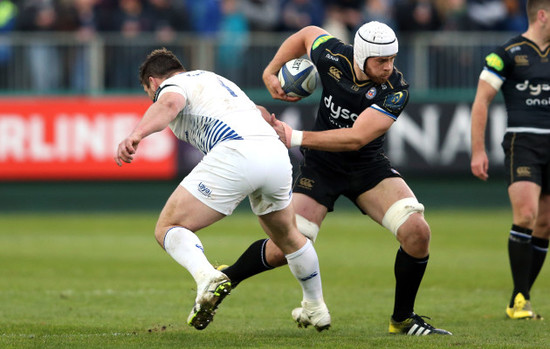 David Attwood with Cian Healy