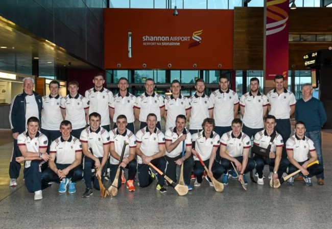 Galway team depart ahead of the AIG Fenway Hurling Classic and Irish Festival