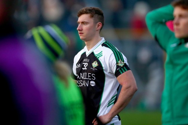 James O'Donoghue dejected