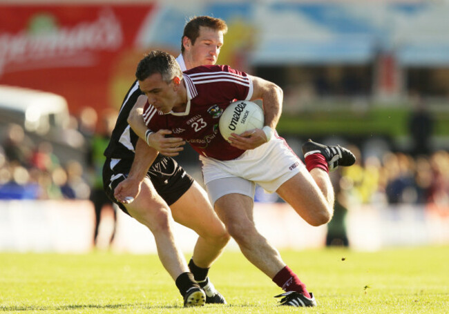 Mark Quinn tackles Padraic Joyce 9/6/2012