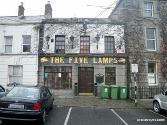 five lamps