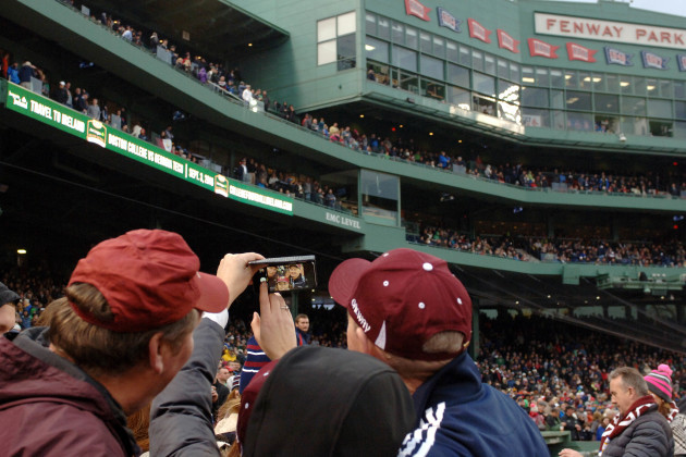 Galway fan at Fenway Park