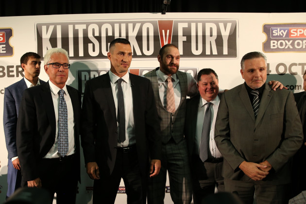 Boxing - Wladimir Klitschko v Tyson Fury Press Conference - Hilton Syon Park