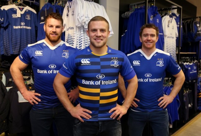 Sean OÕBrien, Ian Madigan and Eoin Reddan