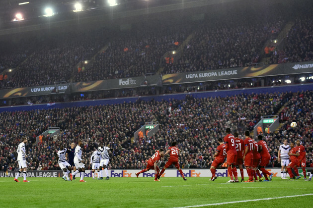 Liverpool v Bordeaux - UEFA Europa League - Group B - Anfield