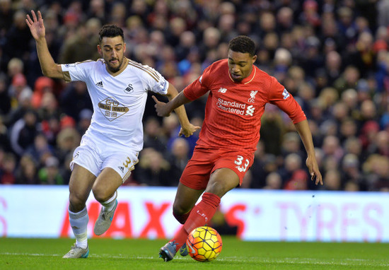 Liverpool v Swansea City - Barclays Premier League - Anfield