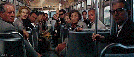 Image result for loud on public transport