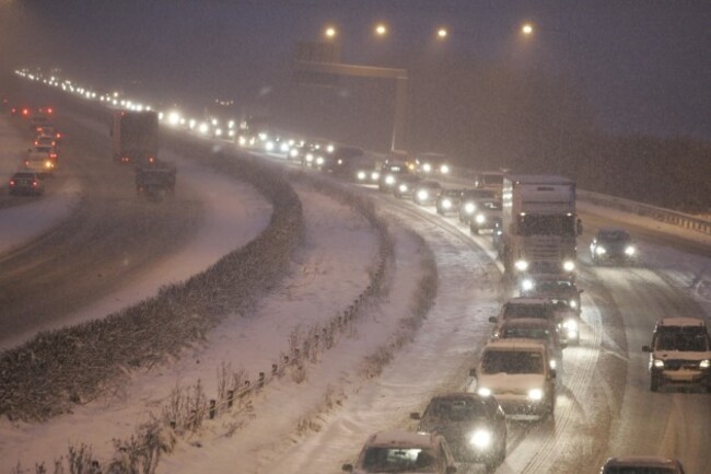 File Extreme Weather 21/12/2010. Traffic Chaos. A