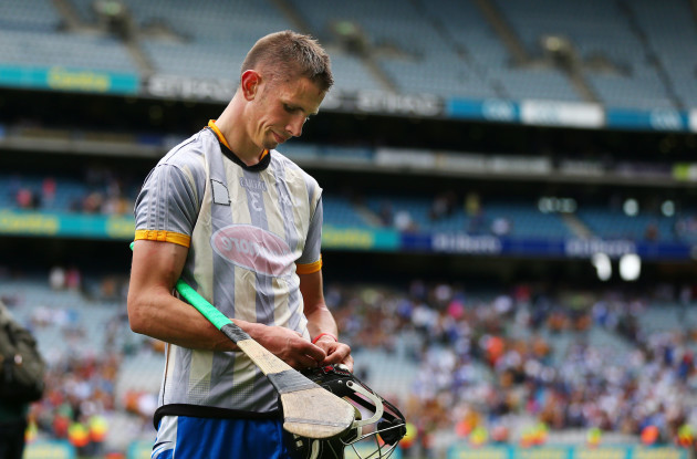 A dejected Maurice Shanahan