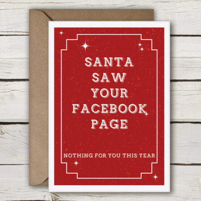 CX05-funny-Irish-christmas-card-santa-saw-your-facebook-page