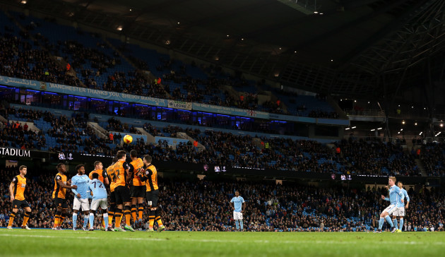 Manchester City v Hull City - Capital One Cup - Quarter Final - Etihad Stadium