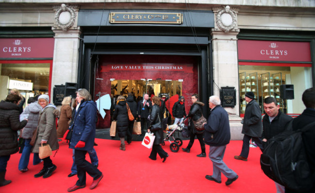 Clerys reopens - Dublin