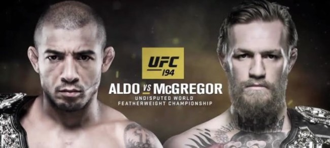 McGregor Aldo UFC 194