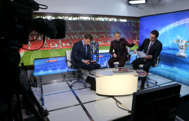 Soccer - Capital One Cup - Semi Final - Second Leg - Manchester United v Sunderland - Behind the Scenes with Sky Sports - Old Trafford