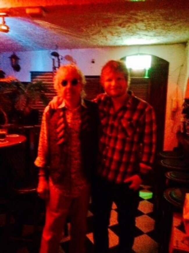 Great to welcome Ed Sheeran to the Hacienda last