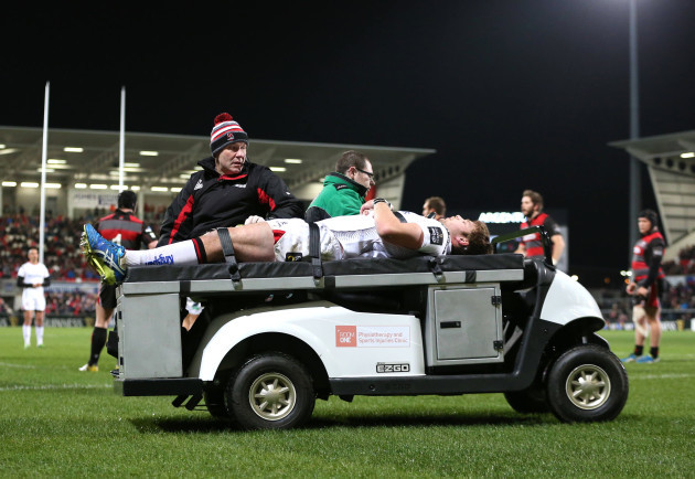 Iain Henderson goes off injured