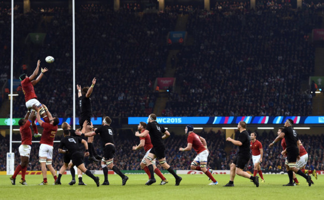 Rugby Union - Rugby World Cup 2015 - Quarter Final - New Zealand v France - Millennium Stadium