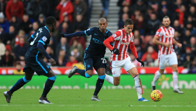 Stoke City v Manchester City - Barclays Premier League - Britannia Stadium