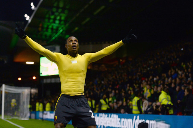 Watford v Norwich City - Barclays Premier League - Vicarage Road