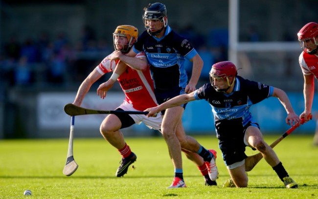 Oisin Gough with Danny Sutcliffe and Joe McManus