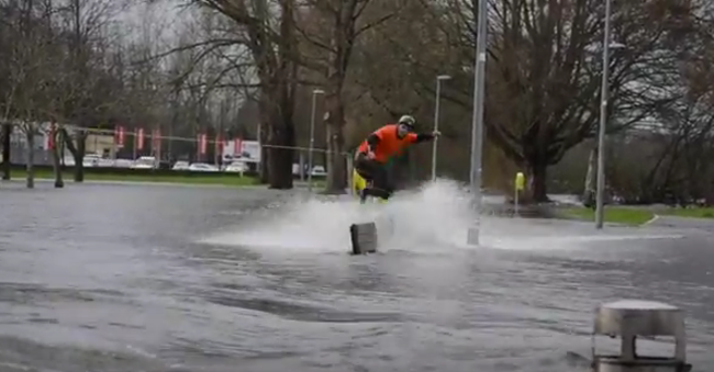 David O'Caoimh wakeboarding Cork