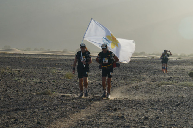 Sir Ranulph Fiennes charity race