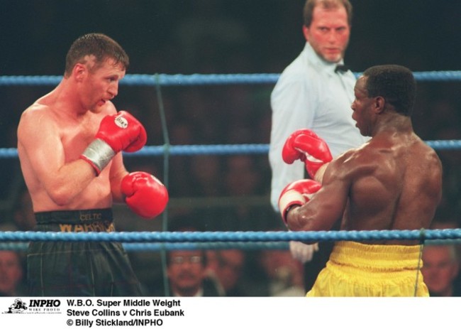 Steve Collins v Chris Eubank