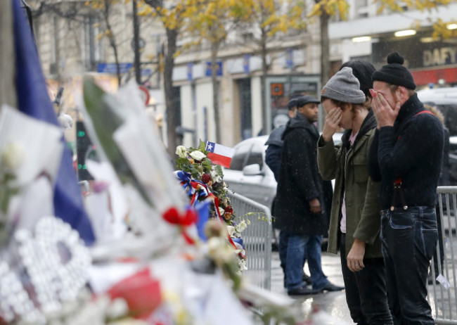 France Paris Attacks Band