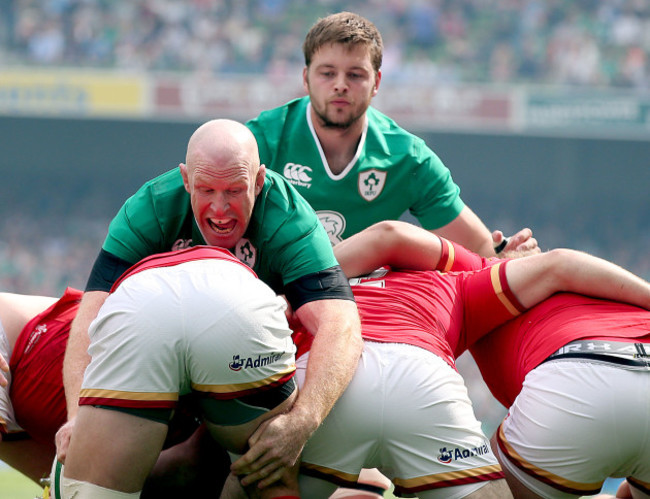 Paul O'Connell and Iain Henderson