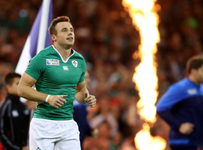 IrelandÕs Tommy Bowe