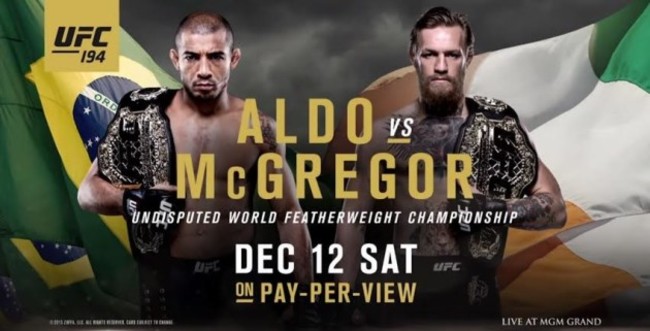 McGregor Aldo poster