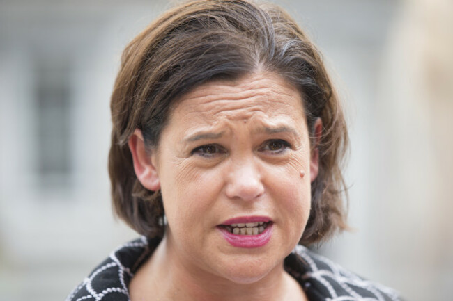 31/8/2015 Mary Lou McDonald Dail Scenes