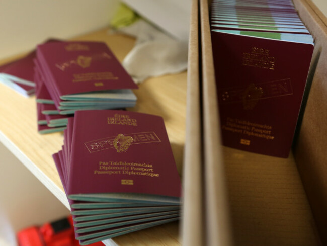 30/9/2013. Newly Designed Irish Passports