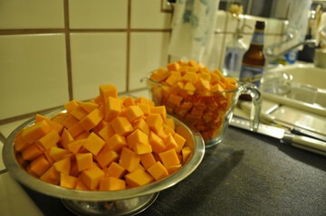 Cubed Squash