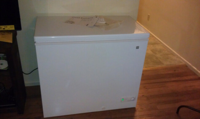 Chest freezer