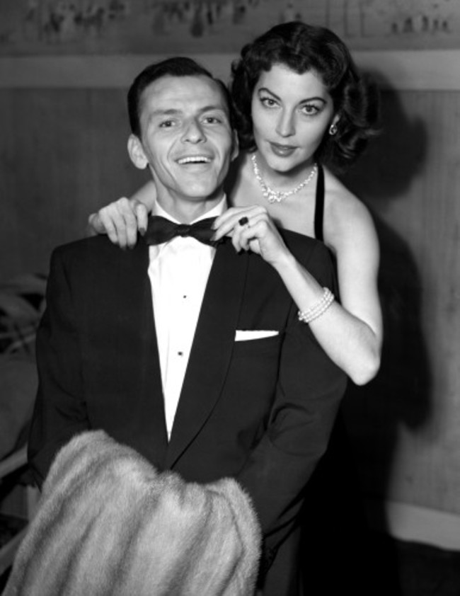 Frank Sinatra and his wife