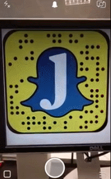Snapchat scan QR Code