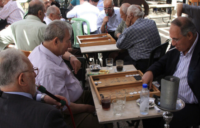 MIdeast Syria Smoking ban