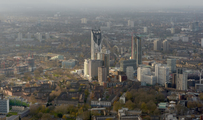 City Views from The Shard - London